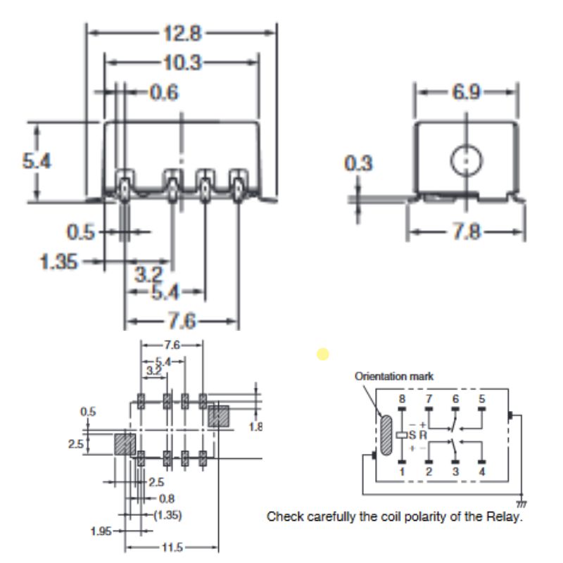 RELAY SURFACE MOUNT 6316